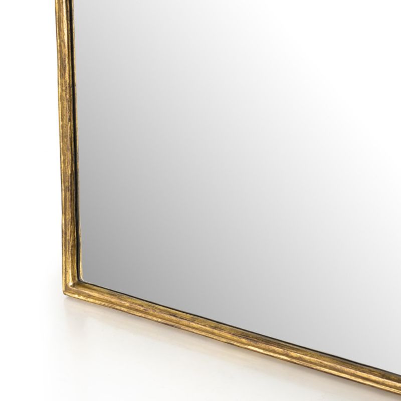 Amelie Antique Brass Wide Floor Mirror 52" x 71.5" - image 4 of 5