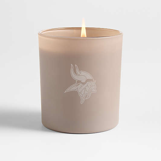 NFL Monochrome No. 12 Amethyst 1-Wick Candle - Black Plum, Lavender and Eucalyptus