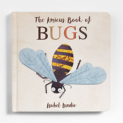 View Amicus Book of Bugs Toddler Board Book by Isobel Lundie details