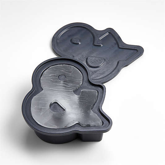 Ampersand Ice Molds, Set of 2