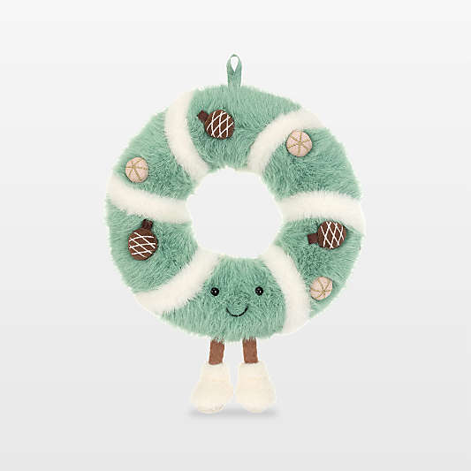 Jellycat Amuseables Pinecone Wreath Kids Stuffed Animal