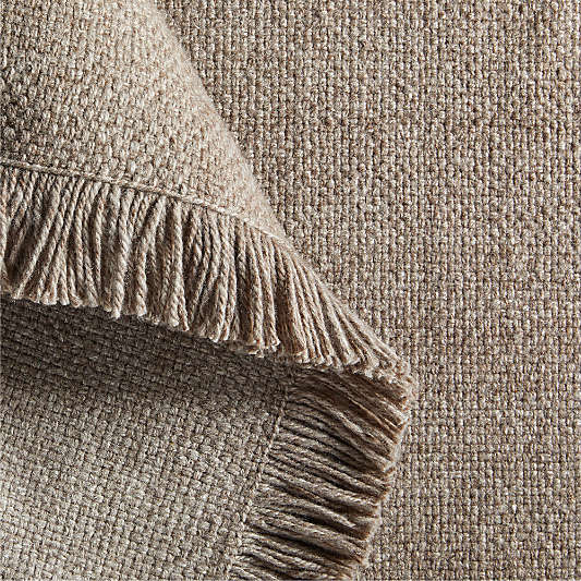 Amsterdam Performance Flatweave Brown Area Rug 10'x14'