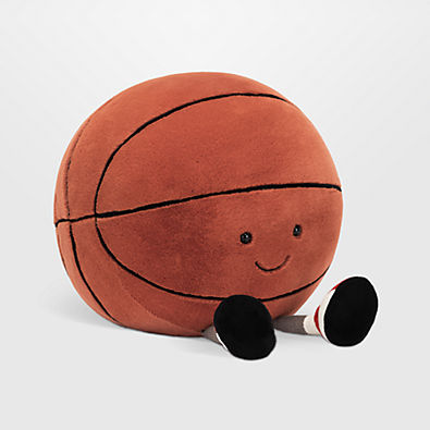 View Jellycat ® Small Amuseable Sports Basketball Kids Stuffed Animal details