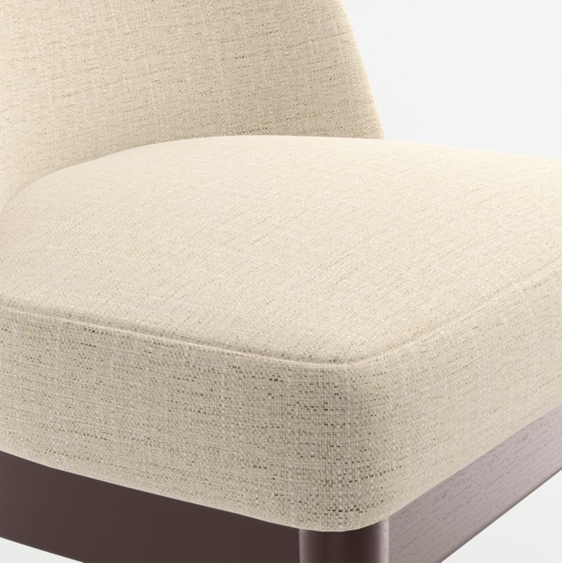 Ana Ivory Counter Stool with Performance Fabric - image 6 of 7