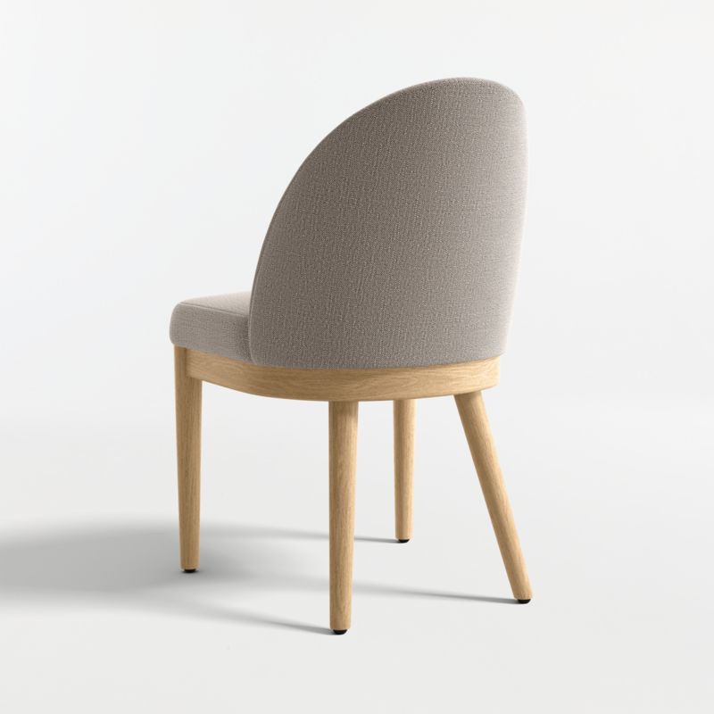 Ana Grey Natural Wood Dining Chair - image 6 of 8