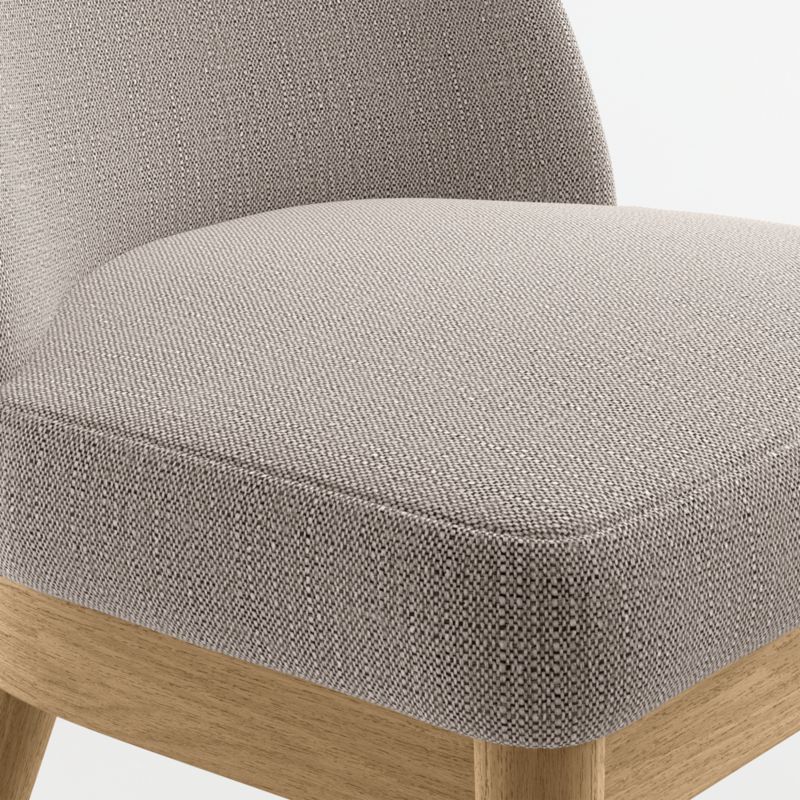 Ana Grey Natural Wood Dining Chair - image 7 of 8