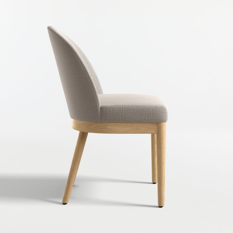 Ana Grey Natural Wood Dining Chair - image 4 of 8