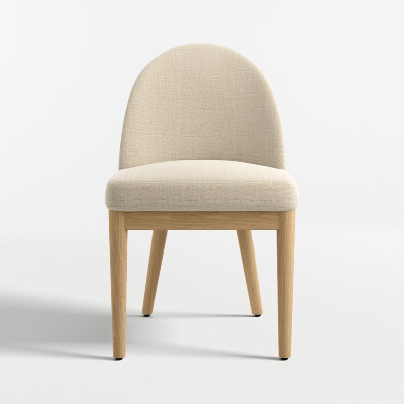 Ana Camel Tan Velvet Dining Chair with Natural Legs