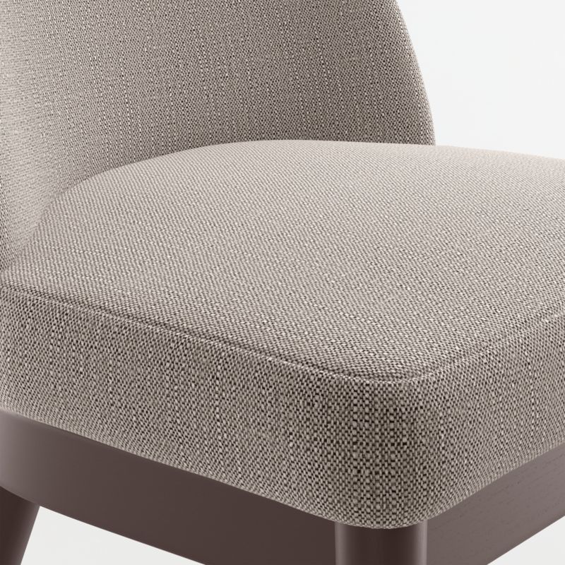 Ana Grey Dining Chair with Performance Fabric