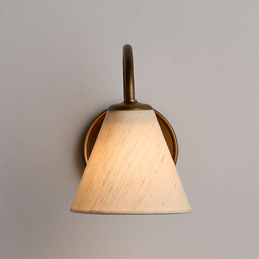 Anais Brass Wall Sconce Light