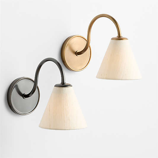 Anais Brass Wall Sconce Light