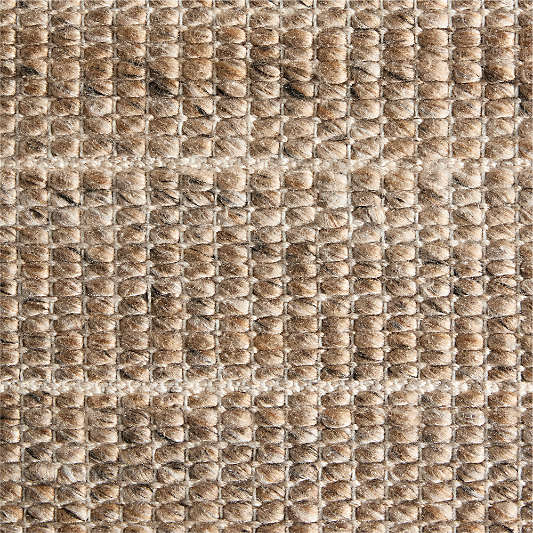 Andalucia Performance Handwoven Beige Rug Swatch 12"x18"