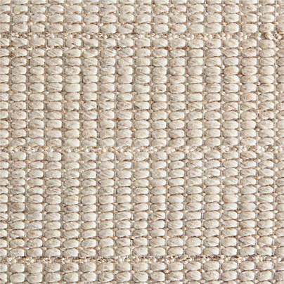 Andalucia Performance Handwoven Sand Beige Area Rug 6'x9'