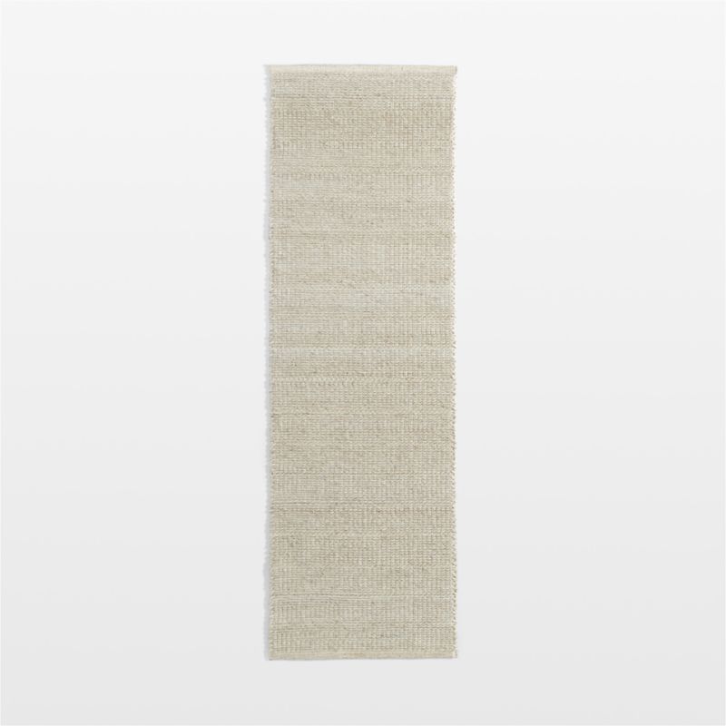 Andalucia Performance Handwoven Sand Beige Runner Rug 2'10"x9' - image 6 of 7