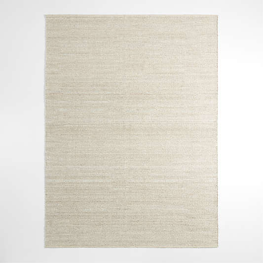 Andalucia Performance Handwoven Sand Beige Rug Swatch 12"x18"