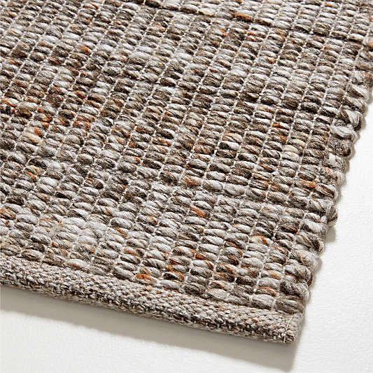 Andalucia Performance Handwoven Taupe Beige Area Rug 6'x9'