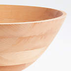 View Anders Extra-Large 18" Natural Wood Serving Bowl - image 3 of 4