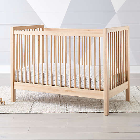 Andersen II Maple Wood Baby Crib