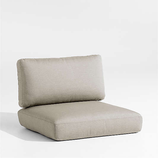 Andorra Taupe Armless Outdoor Cushions