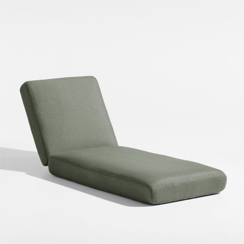 Andorra Sage Green Sunbrella ® Outdoor Chaise Lounge Cushion - image 0 of 9