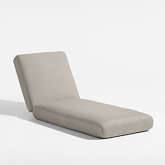 Andorra Sand Outdoor Chaise Lounge Cushion