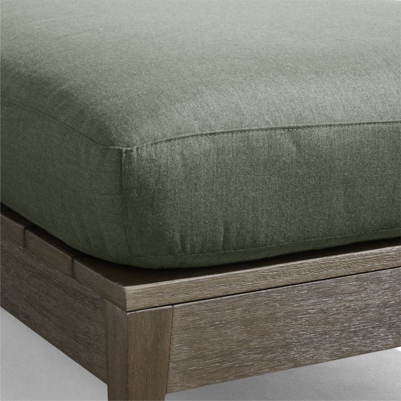 Andorra Sage Green Sunbrella ® Outdoor Chaise Lounge Cushion - image 8 of 9