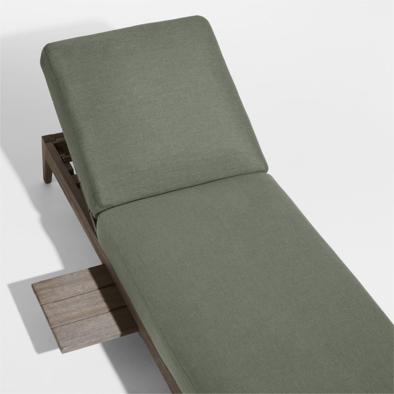 Andorra Sage Green Sunbrella ® Outdoor Chaise Lounge Cushion - image 6 of 9