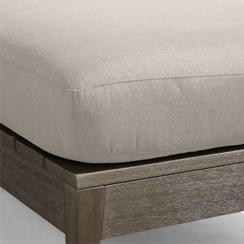 Andorra Silver Sunbrella ® Outdoor Chaise Lounge Cushion