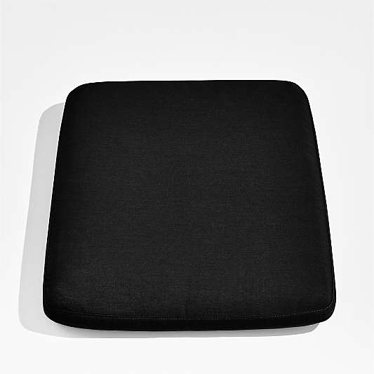 Andorra Black Sunbrella ® Outdoor Dining Chair Cushion