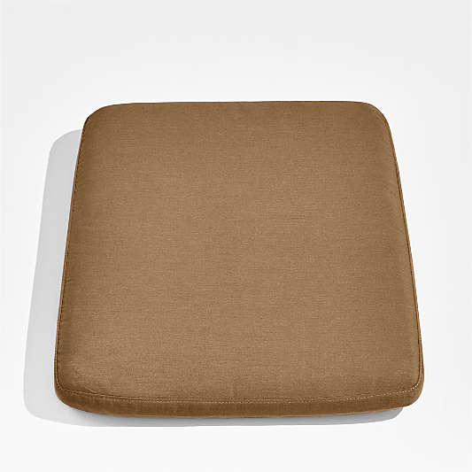 Andorra Cast Teak Brown Sunbrella ® Outdoor Dining Chair Cushion