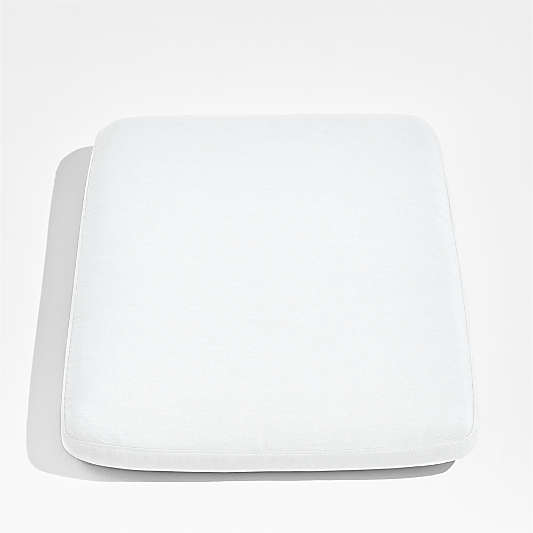 Andorra White Sunbrella ® Outdoor Dining Chair Cushion