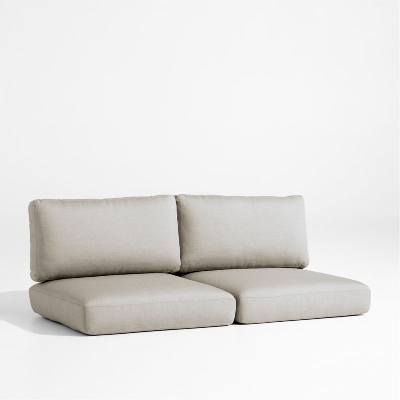 Andorra Taupe Outdoor Right-Arm/Left-Arm Sofa Cushion