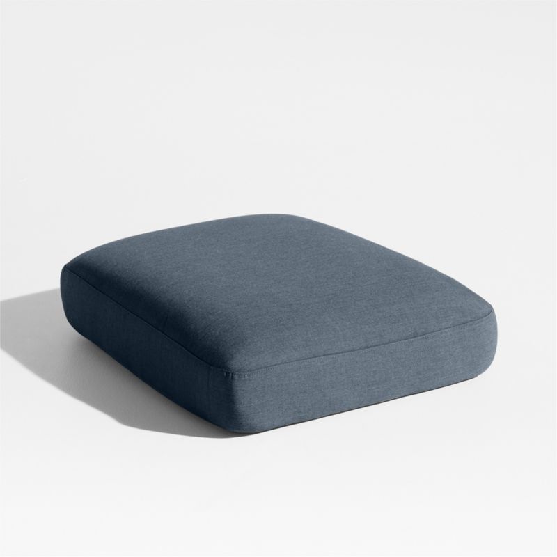 Viewing product image Andorra Harbor Blue Sunbrella ® Outdoor Lounge Chair Cushion - image 1 of 1