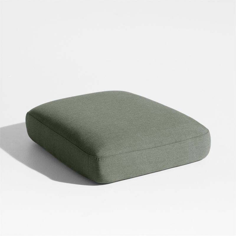 Viewing product image Andorra Sage Green Sunbrella ® Outdoor Lounge Chair Cushion - image 1 of 7