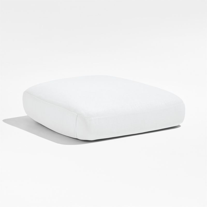 Viewing product image Andorra White Sunbrella ® Outdoor Lounge Chair Cushion - image 1 of 1