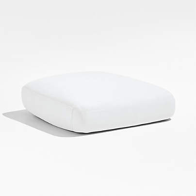 Andorra White Sunbrella ® Outdoor Lounge Chair Cushion