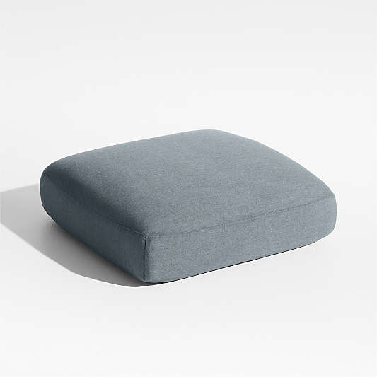 Andorra Haze Grey Sunbrella ® Outdoor Ottoman Cushion