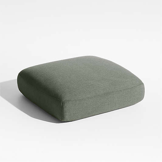 Andorra Sage Green Sunbrella ® Outdoor Ottoman Cushion