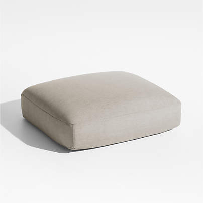 Andorra Taupe Outdoor Ottoman Cushion