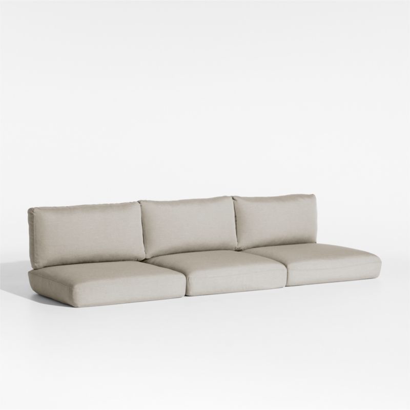 Andorra Taupe Outdoor Sofa Cushions