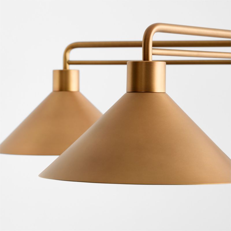Andre Brass Chandelier Lighting - image 3 of 8
