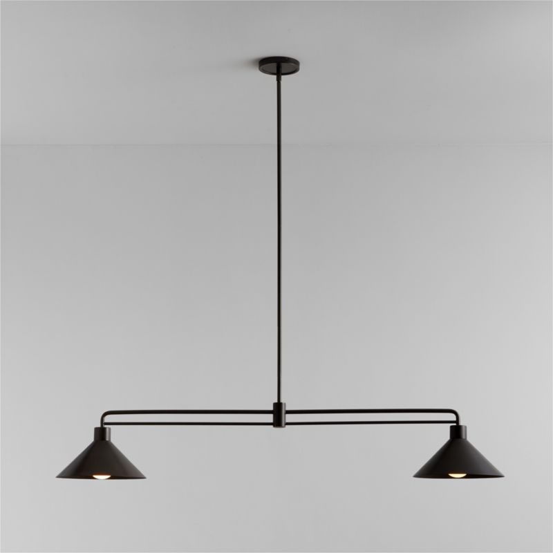 Andre Black 2-Light Pendant - image 0 of 12