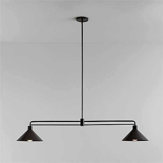 Andre Black 2-Light Pendant