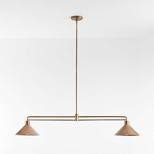 Andre Brass 2-Light Pendant