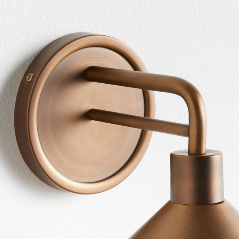 Andre Brass Wall Sconce Light - image 4 of 9