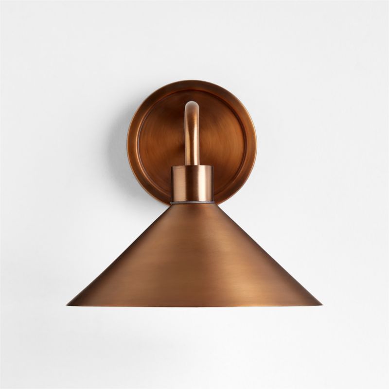 Andre Brass Indoor/Outdoor Wall Sconce Light - image 3 of 6