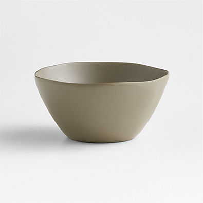 View Andres Matte Grey Outdoor Melamine Bowl details
