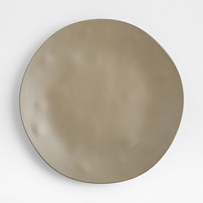 View Andres Matte Grey Outdoor Melamine Dinner Plate details