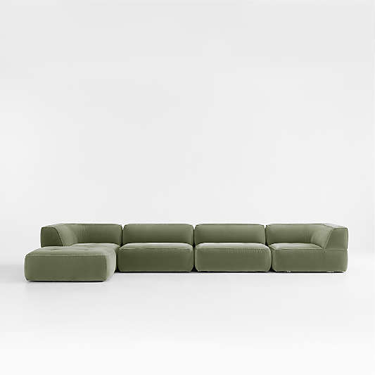 Angolare 5-Piece Reversible Sectional Sofa by Athena Calderone