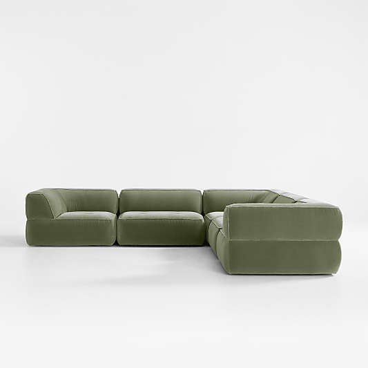 Angolare 5-Piece L-Shaped Sectional Sofa by Athena Calderone